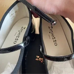 Repetto Shoes Repetto Black Patent Leather Elly Mary Jane
